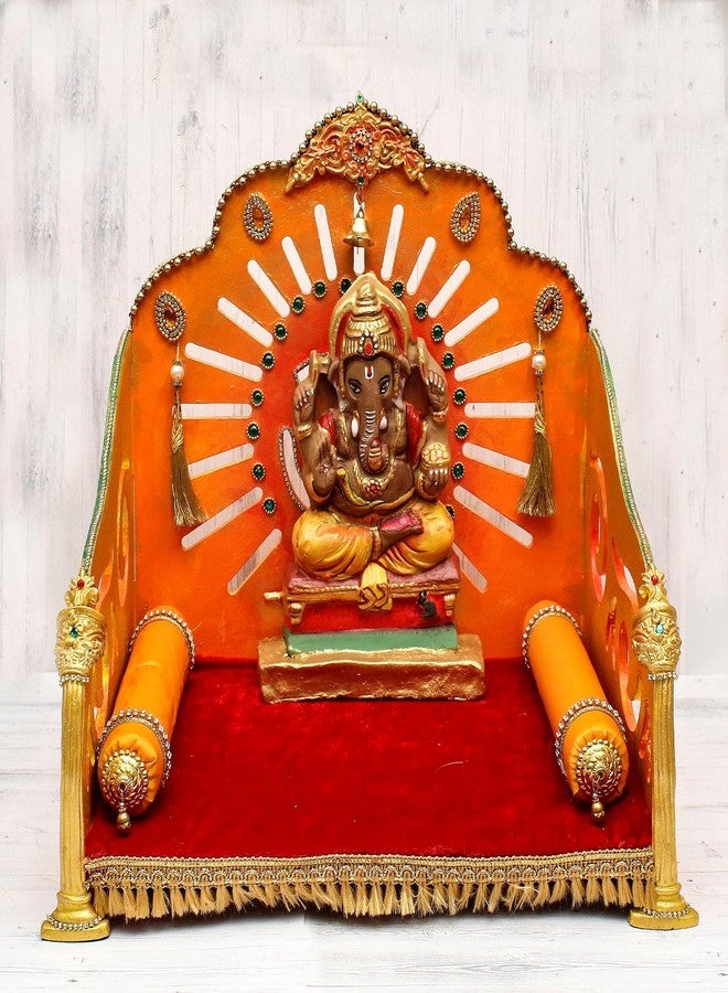 itsy-bitsy Itsy Bitsy- Natural Clay Ganesha Idol | DIY Eco-Friendly Mould and Make Kit | DIY Ganpati Murti Making Kit for Craft, Decoration | Gift for Kids & Adults - Image 3